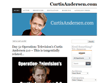 Tablet Screenshot of curtisandersen.com